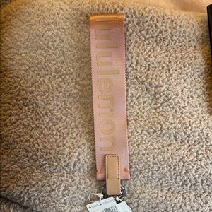 Lululemon Never Lost Keychain